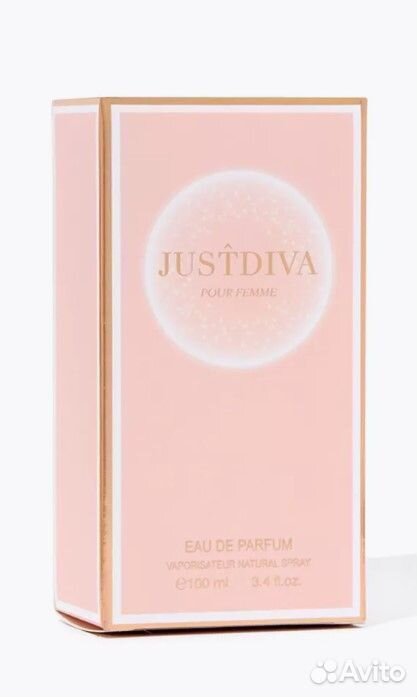 Туалетная вода женская Justdiva, 100 мл