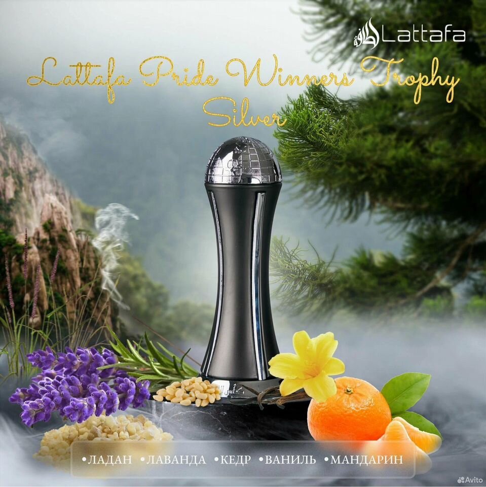 Парфюмерная вода Pride Winners Trophy Silver 100мл