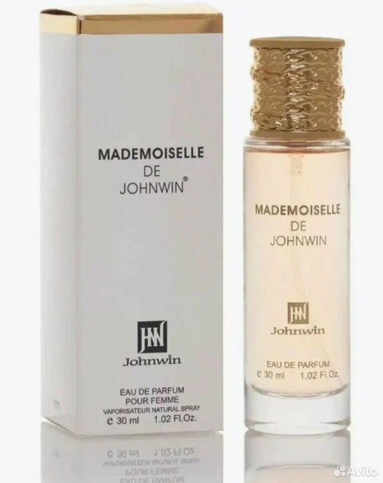 Вода парфюмерная Johnwin Mademoiselle женская 30 м