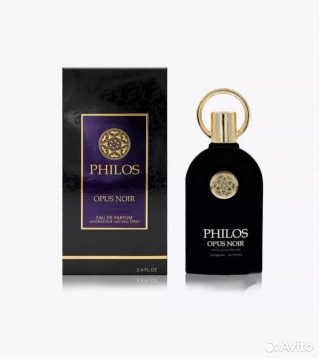 Духи ОАЭ Maison Alhambra Philos Opus Noir 100 мл у