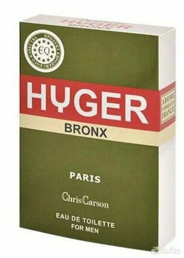 Туалетная вода мужская Hyger Bronx, 90 мл