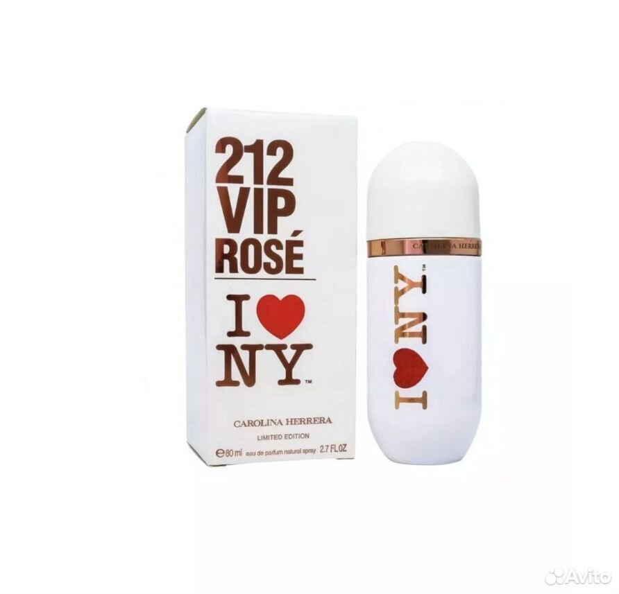 Духи 212 VIP rose I love NY Carolina herrera