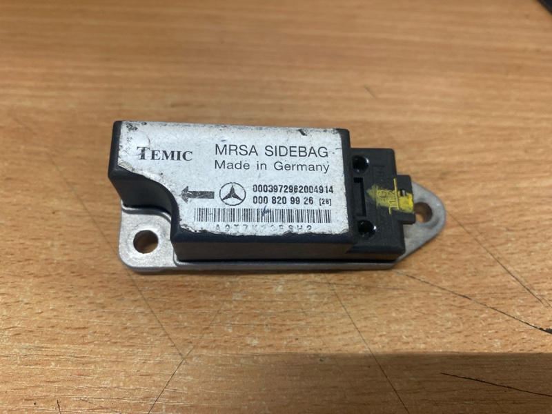 Датчик AIR BAG, Mercedes E320 W210 двс M112 1995-2000г двс № 112941 30 171035. Контрактная запчасть. Из Японии. Авто без пробега по РФ., отличное
