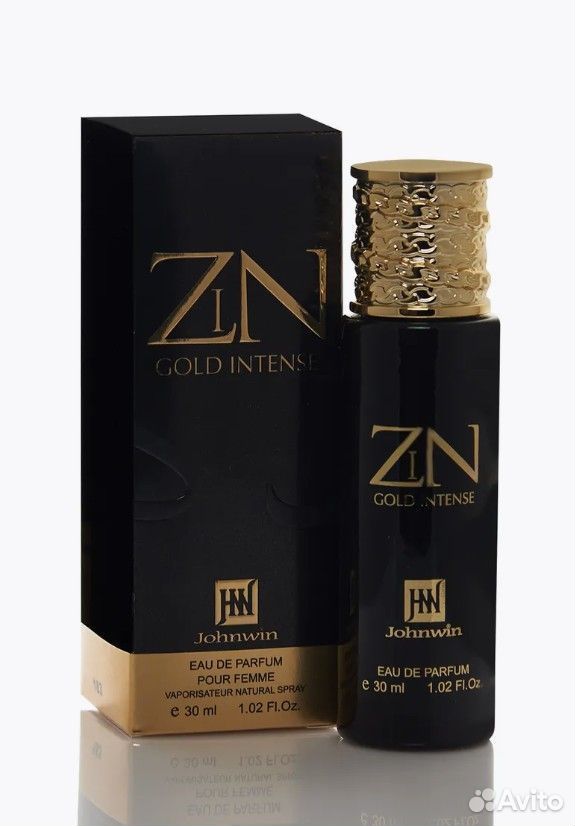 Арабские духи ОАЭ Johnwin Zin Gold Intense мужской