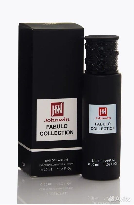 Арабские духи ОАЭ Johnwin Fabulo Collection унисек