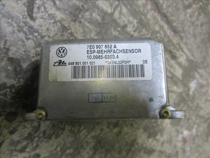 Датчик ускорения, С автомобиля VW Touareg двс BMV 7163 3.2 бензин полный привод 2004г. Контрактная запчасть, авто без пробега по РФ., отличное