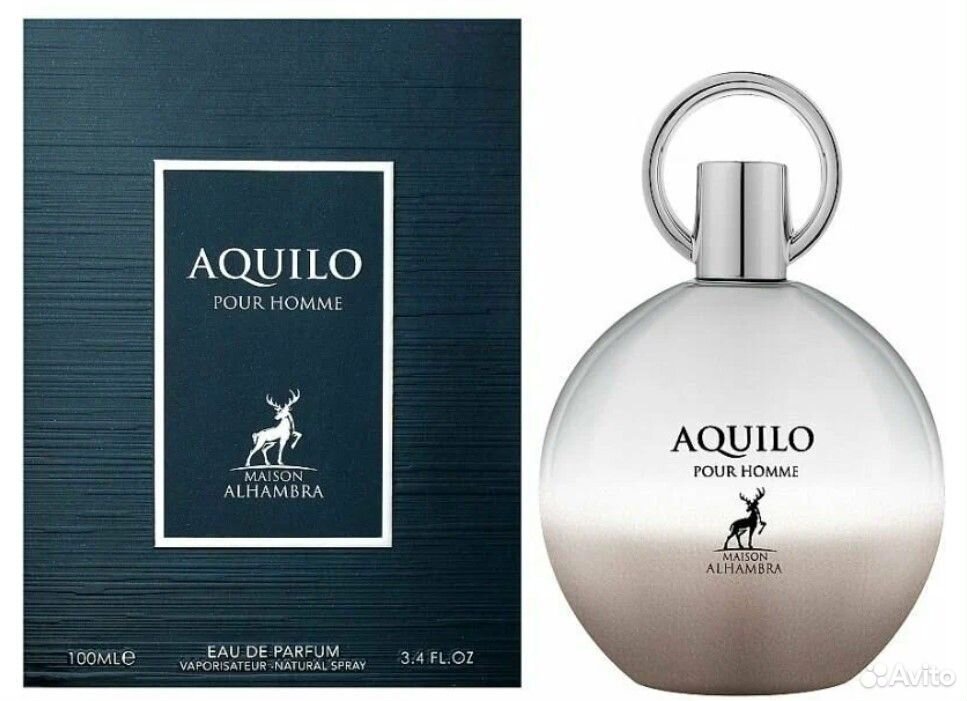 Парфюмерная вода Alhambra Aquilo Pour Homme 100 мл