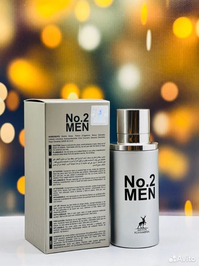 Арабские духи No.212 MEN 80мл