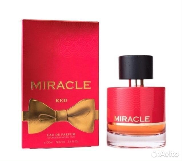 Парфюмерная вода Miracle Red Aurora Scents 100 мл