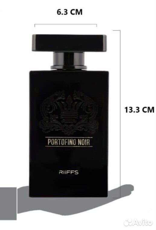 Парфюмированная вода portofino noir riiffs 100 мл