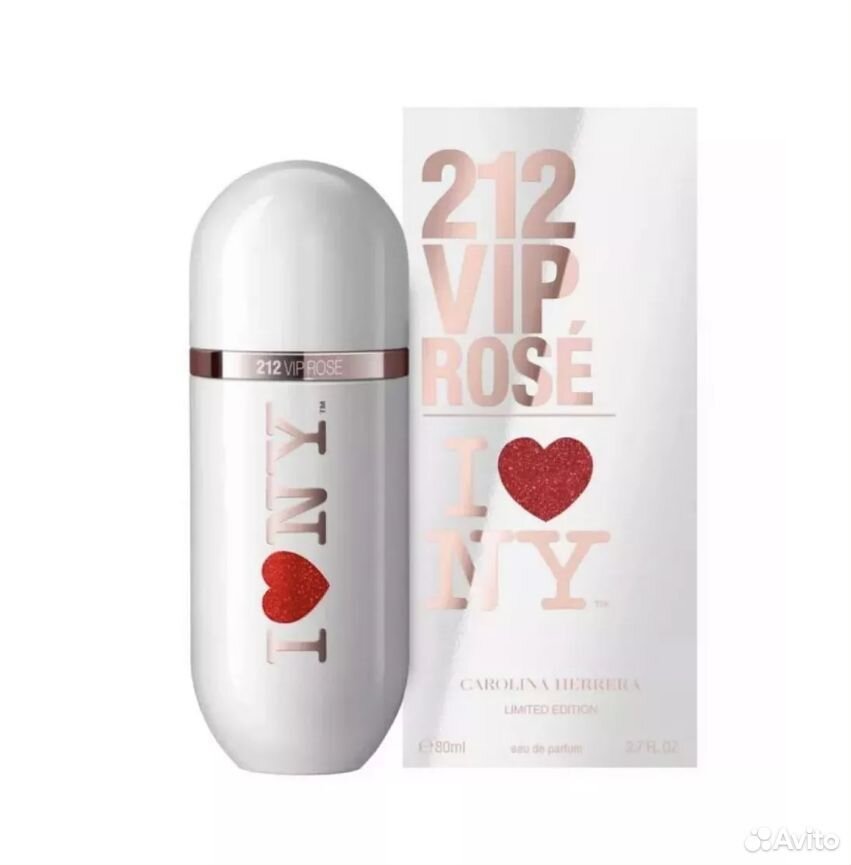 Духи 212 VIP rose I love NY Carolina herrera