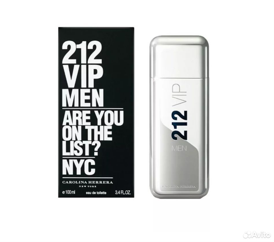 Духи carolina Herrera 212 Vip Men NYC 100 мл
