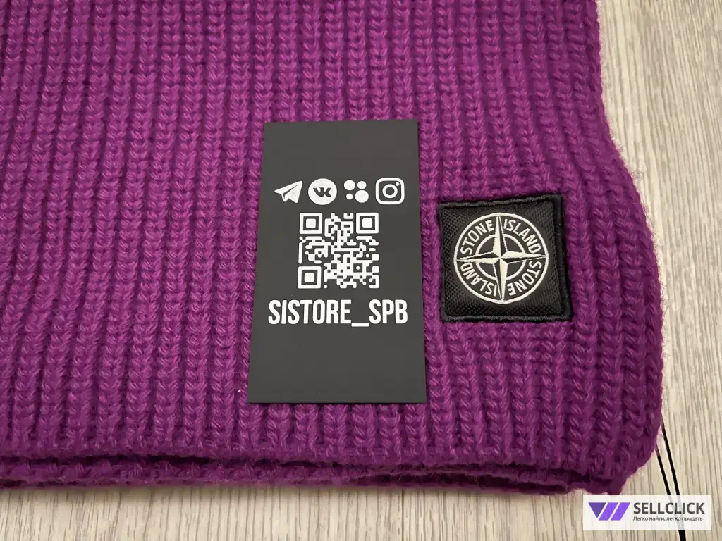 Шеостяной шарф Stone Island Оригинал