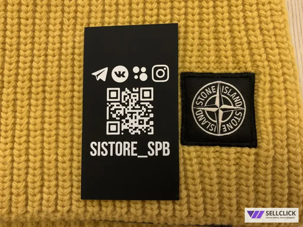 Шерстяной шарф Stone Island Оригинал