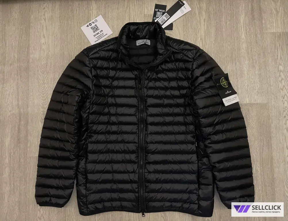 Осенний легкий Пуховик Stone Island Loom Woven L Оригинал