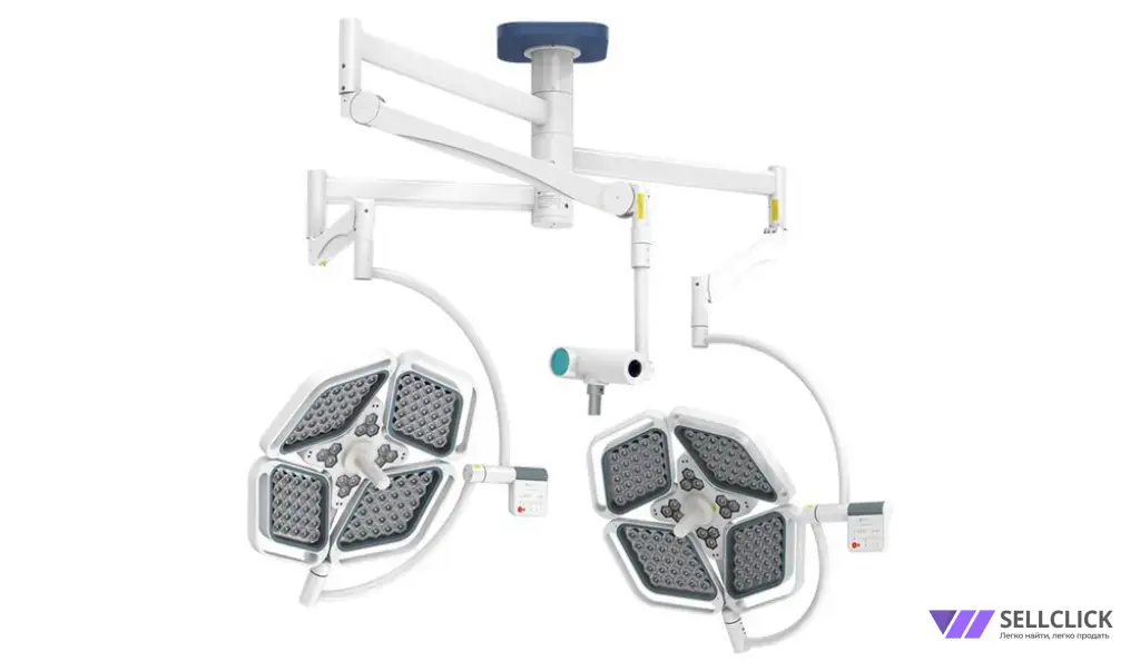 Светильник медицинский хирургический потолочный CADUCEUS CL3-L4/L4-CAM