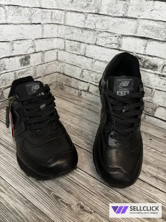 Мужские кожаные кроссовки New Balance 574