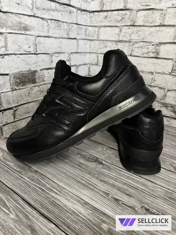Мужские кожаные кроссовки New Balance 574