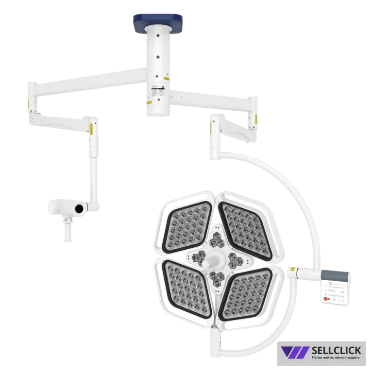 Светильник медицинский хирургический потолочный CADUCEUS CL2-L4-CAM