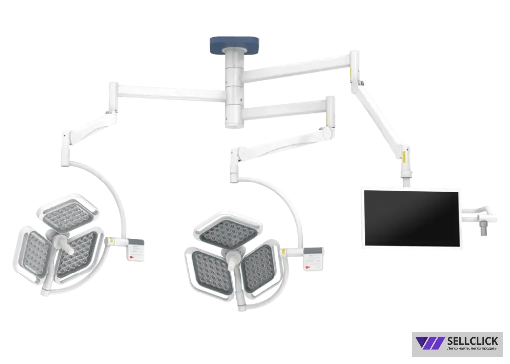 Светильник медицинский хирургический потолочный CADUCEUS CL3-L3/L3