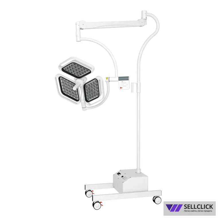 Светильник медицинский хирургический напольный CADUCEUS FL1-L3S