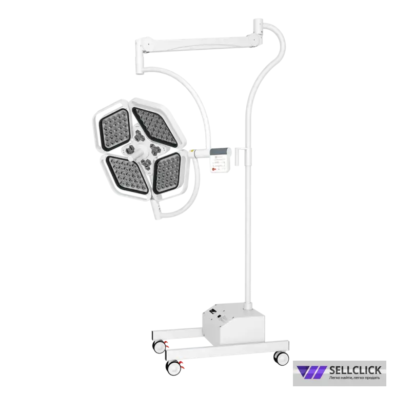 Светильник медицинский хирургический напольный CADUCEUS FL1-L4S