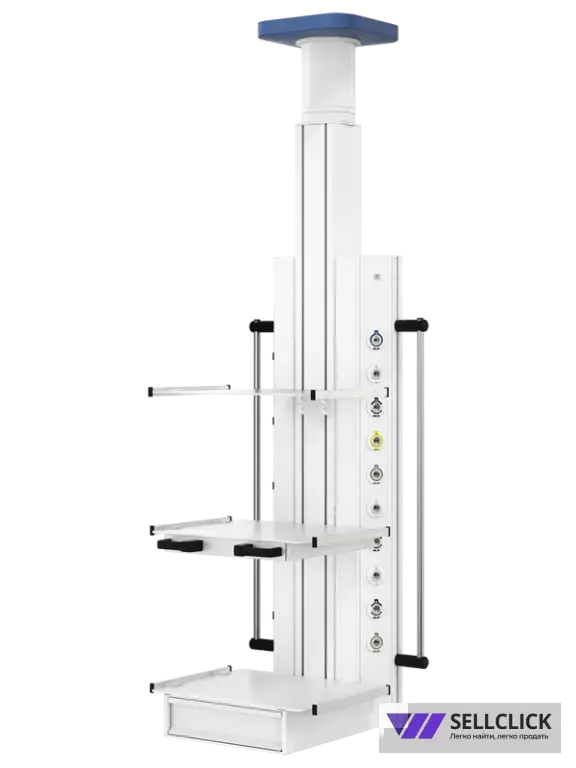 Вертикальная потолочная медицинская консоль CADUCEUS CC-V