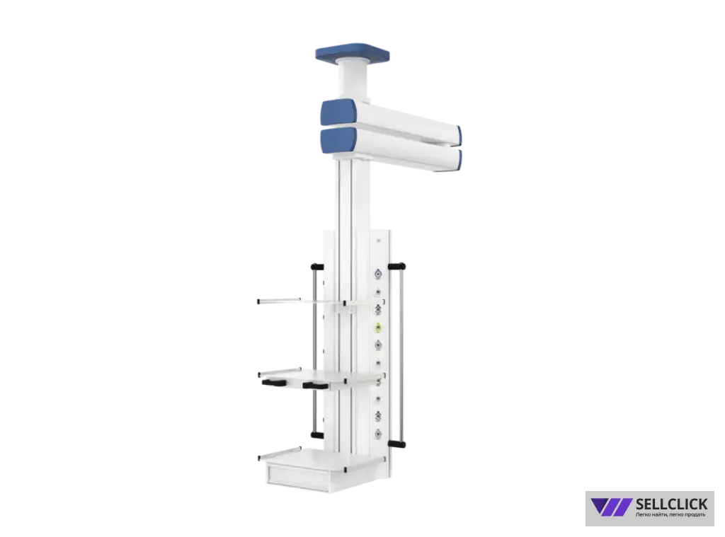 Потолочная двухплечевая медицинская консоль CADUCEUS C2-V