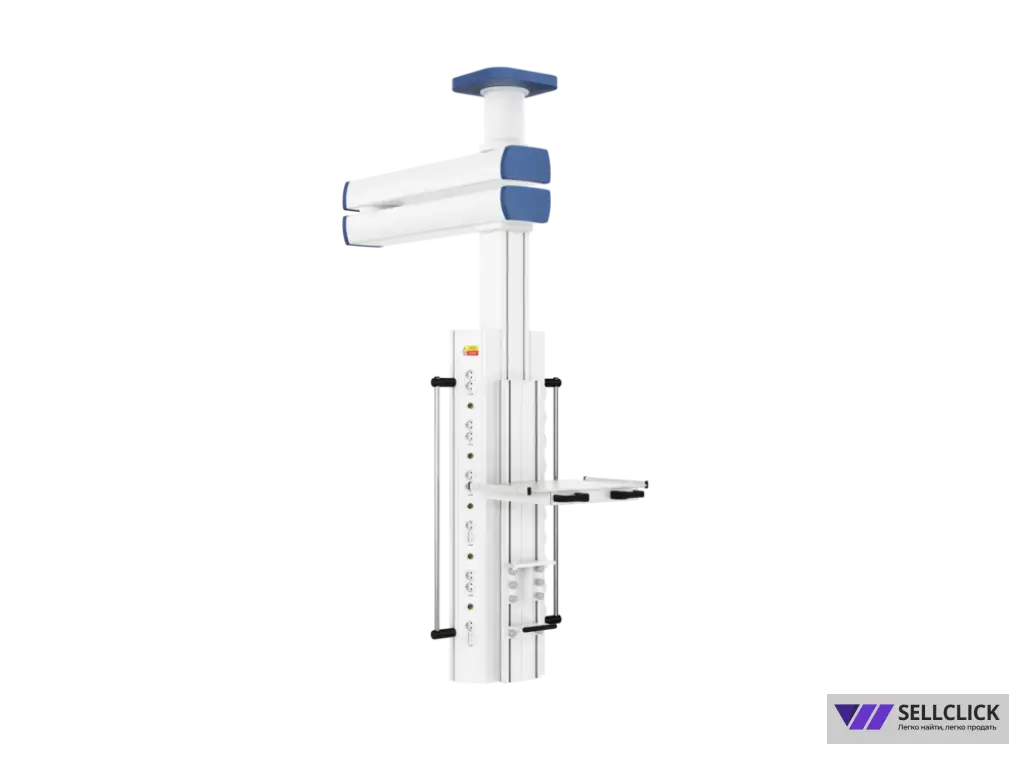 Потолочная двухплечевая медицинская консоль CADUCEUS C2-VE
