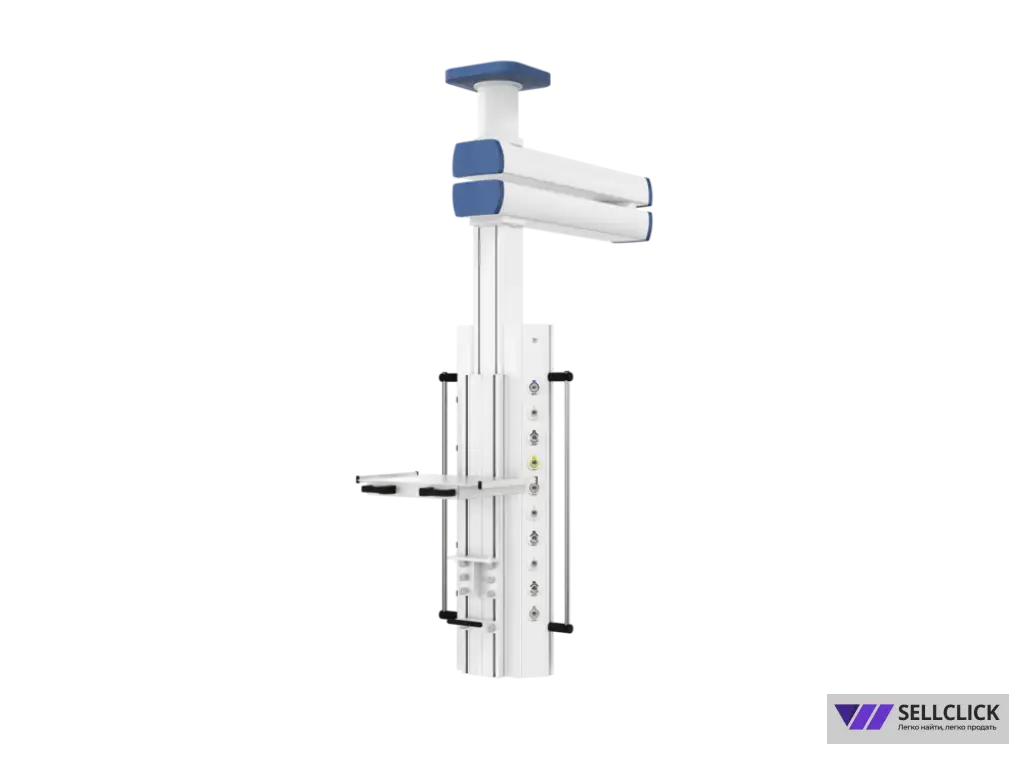 Потолочная двухплечевая медицинская консоль CADUCEUS C2-VE