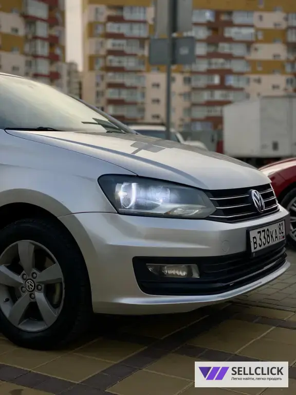 Volkswagen Polo 1.6 Автомат, 2017, 245000 км