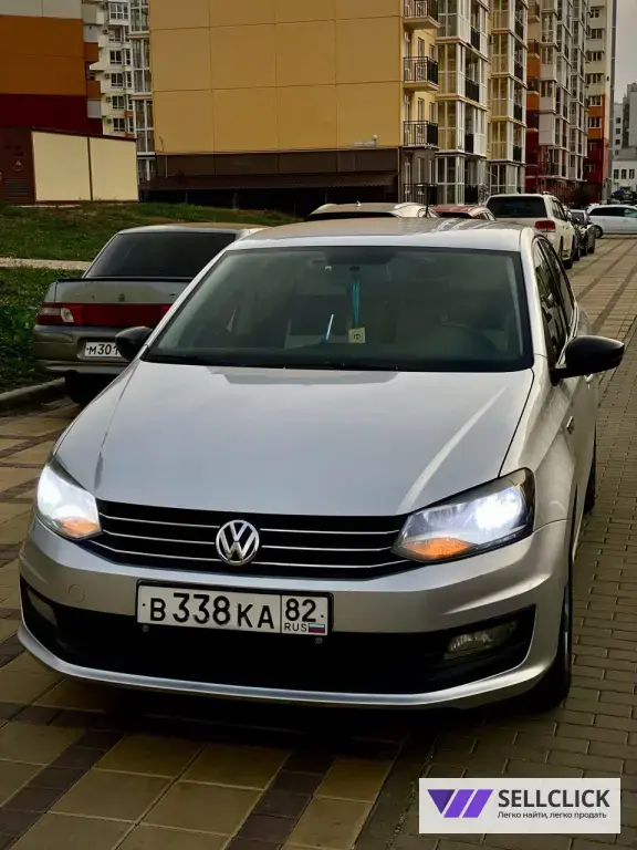 Volkswagen Polo 1.6 Автомат, 2017, 245000 км