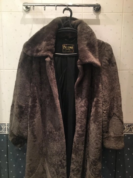 Новая шуба из мутона