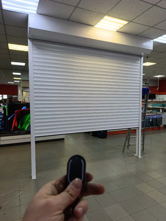 Автоматические роллеты под ключ