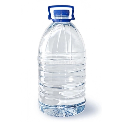 Пэт бутыль 5 литров (плотная) с ручкой и крышкой