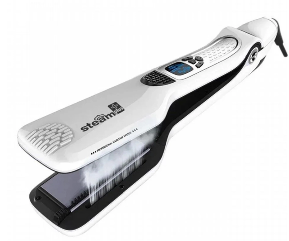 Паровой утюжок выпрямитель  для волос Steam plus