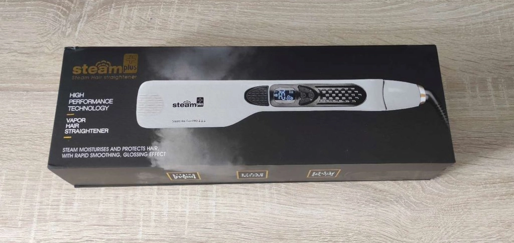 Паровой утюжок выпрямитель  для волос Steam plus