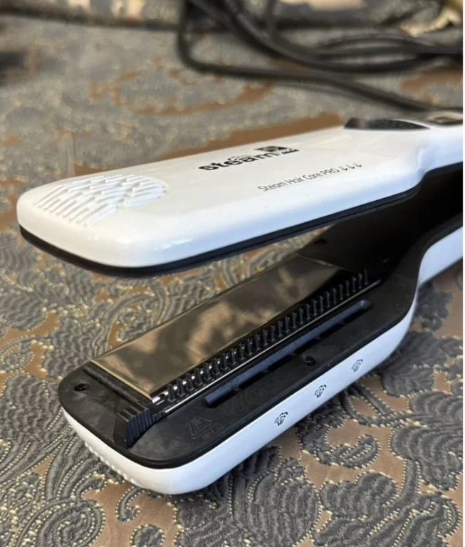 Паровой утюжок выпрямитель  для волос Steam plus