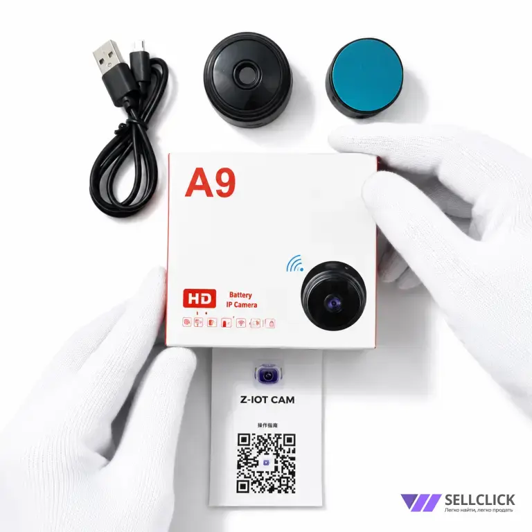 Мини-камера A9 HD Wi-Fi Battery скрытая