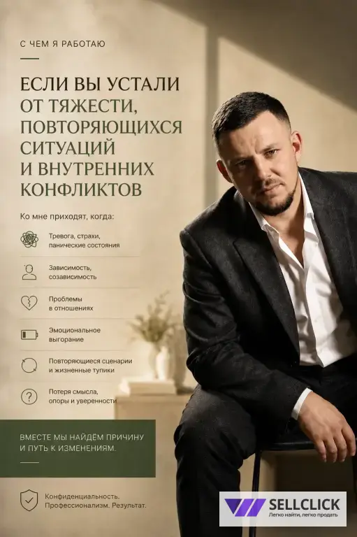 1. Психолог. Помощь в сложной ситуации. Онлайн/Офлайн