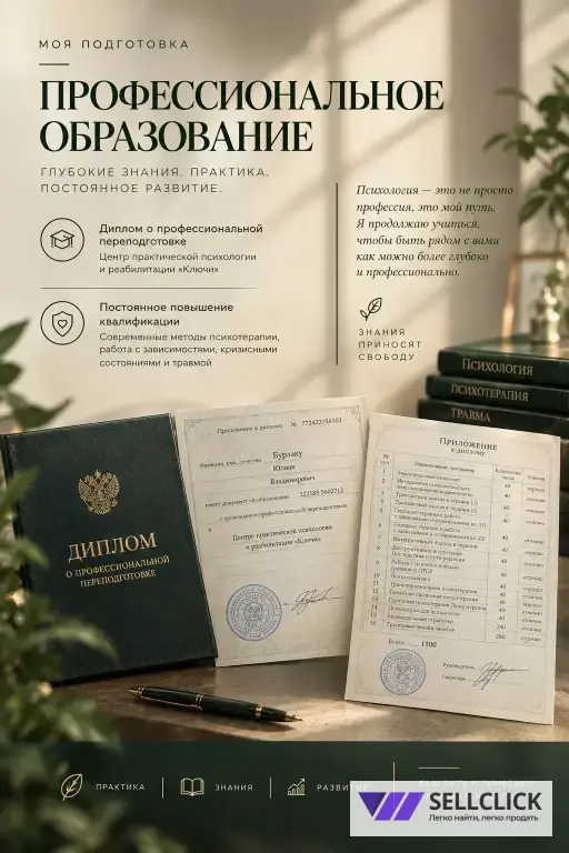 1. Психолог. Помощь в сложной ситуации. Онлайн/Офлайн