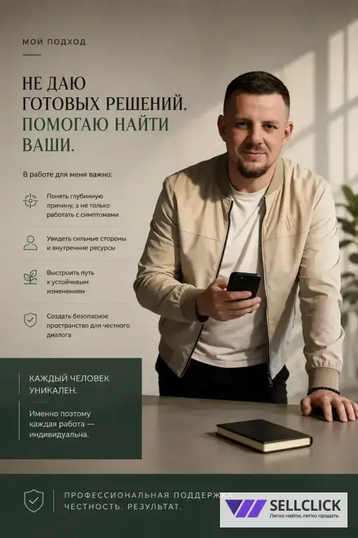 1. Психолог. Помощь в сложной ситуации. Онлайн/Офлайн