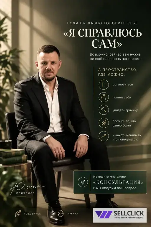 1. Психолог. Помощь в сложной ситуации. Онлайн/Офлайн