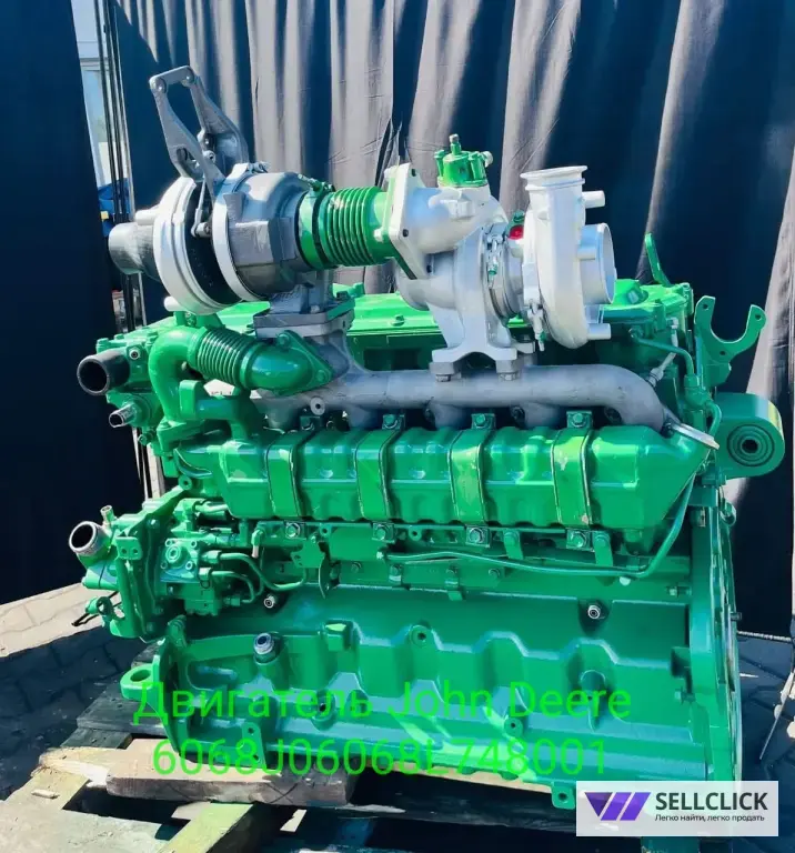Двигатель John Deere 6068J06068L748001 (700J-II) — Заводской восстановительный ремонт (Германия)