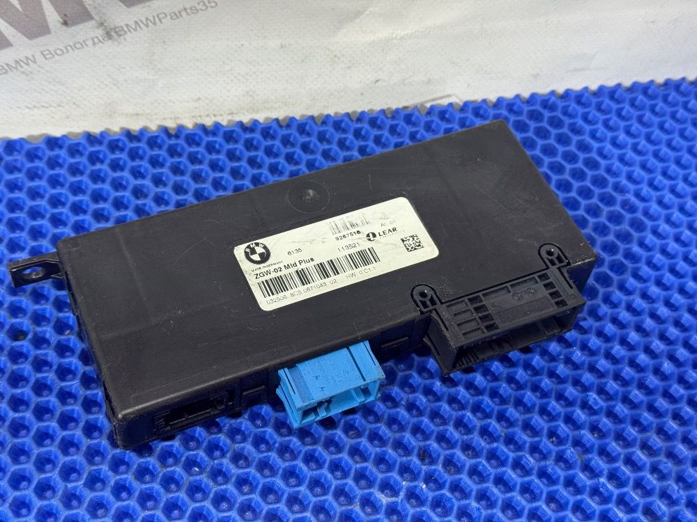 Эбу ZGW-02 mid plus BMW F10, F01, F07