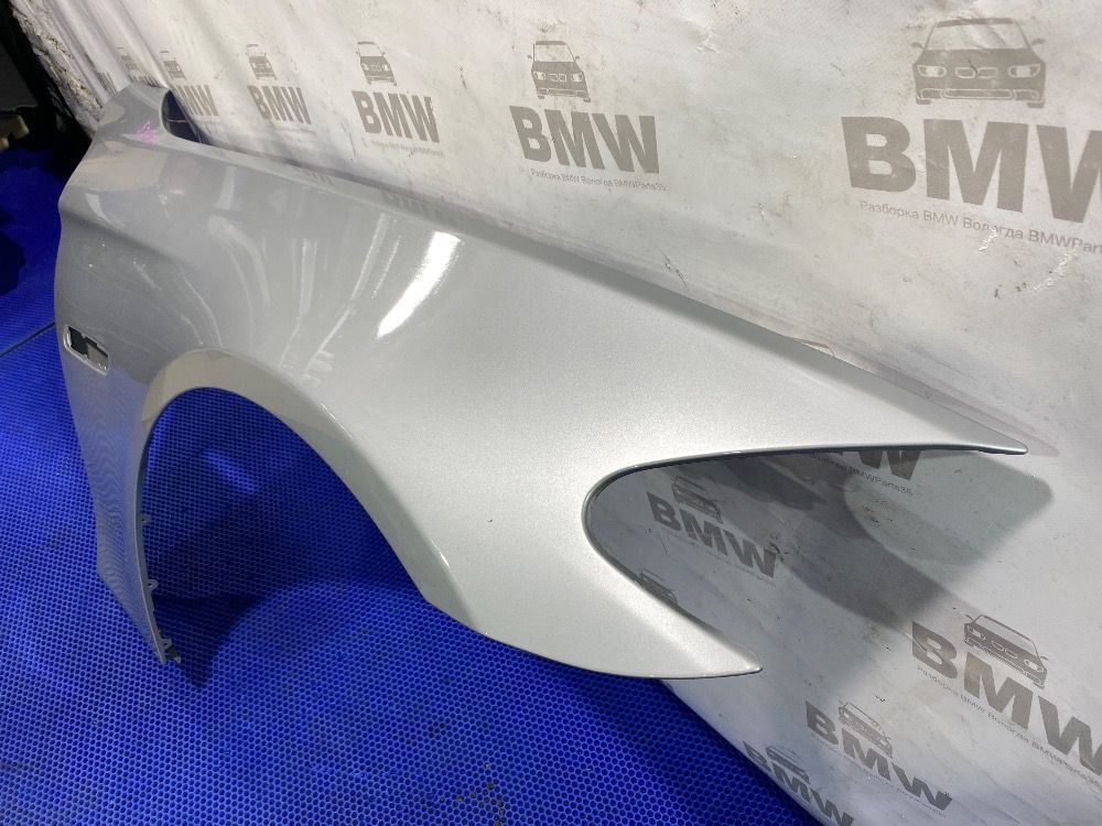 Правое крыло BMW F10 Glaciersilber Metallic (A83)
