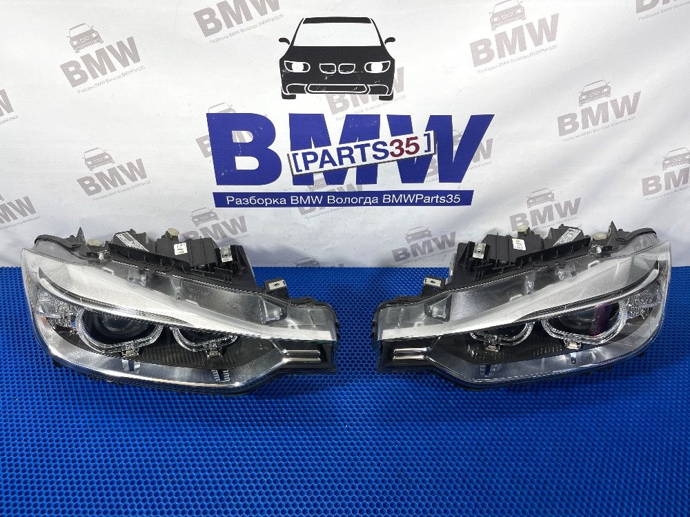 Адаптивные фары в сборе BMW F30 правый руль