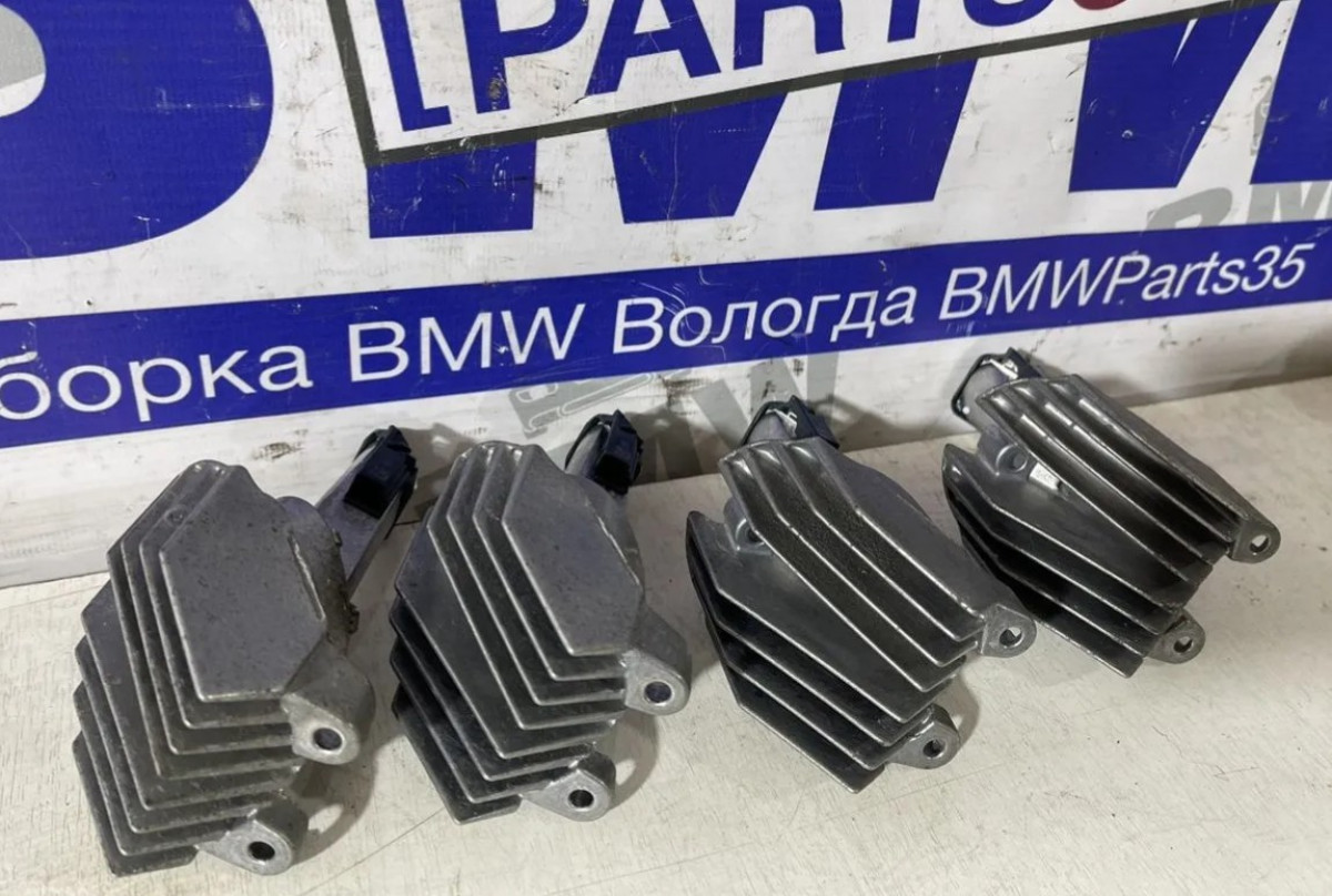 Блок светодиодных колец bmw F10 дорестайл