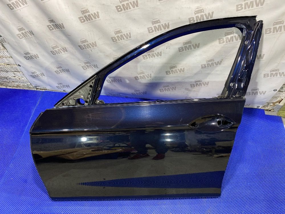 Левая передняя дверь BMW F10 цвет 416 Carbon Schwa
