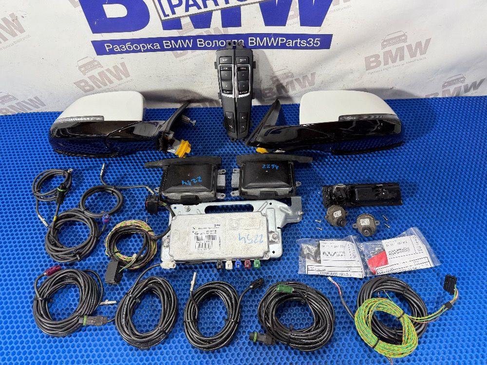 Круговой обзор и слепые зоны BMW F10 LCI